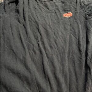 Wrangler Men's Black Tee with Logo